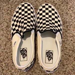 Checkered Vans